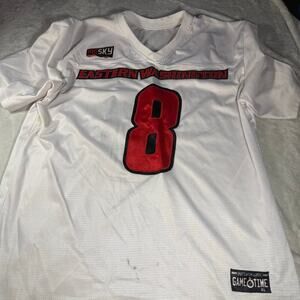 Eastern Washington Football Jersey Number 8 Size XL